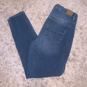 American Eagle Curvy Hi-Rise Denim Jegging